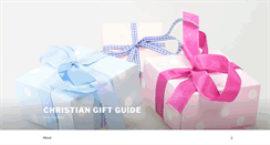 Desktop Screenshot of christiangiftguide.com